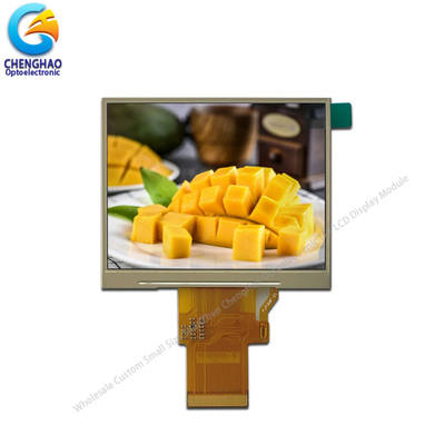 CH350QV06A 3.5 Inch RGB Square LCD Screen 240 dikey piksel