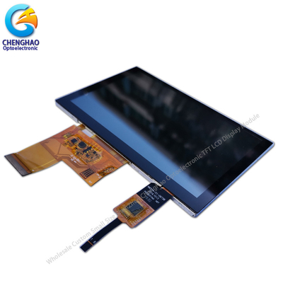 5 inç 24 bit RGB Arayüzü TFT LCD Ekran Dokunmatik Ekran Monitörü