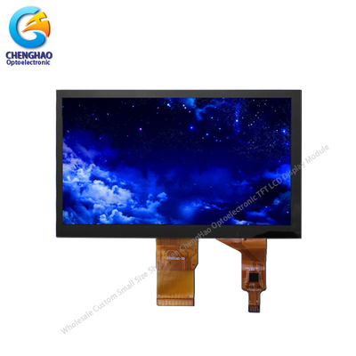 7 inç TFT LCD Kapasitatif Dokunmatik Ekran 24 bit Paralel RGB Arayüzü