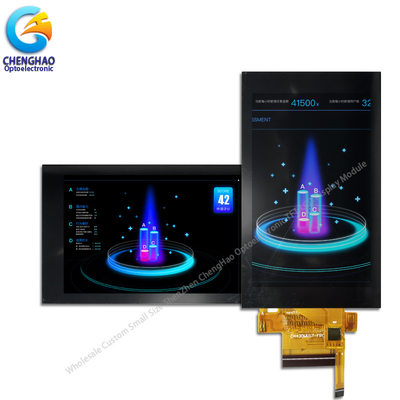 480x800 4.3 inç IPS LCD Ekranı RGB Dikey Şeritli TFT LCD Modülü
