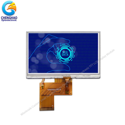 TN Transmission Resistive LCD Touch Screen 4.3
