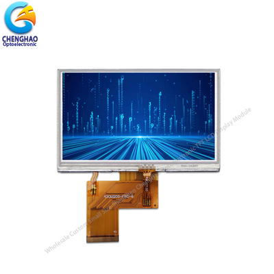 230cd/m2 TFT LCD Ekran Modülü 480x272 Dots4.3in FPC Halogen Serbest
