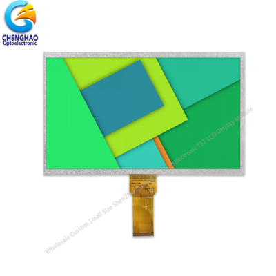 10.1 inç Küçük Renkli LCD Ekran 1024x600 50 Pin RGB TFT LCD Modülü